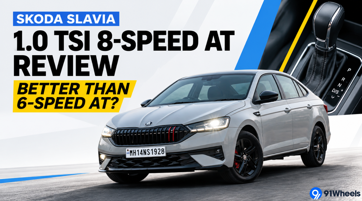 Skoda Slavia 1.0 TSI 8-Speed AT Review: Better Than 6-Speed AT?
